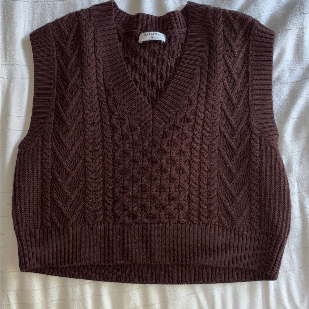 Babaton sweater vest